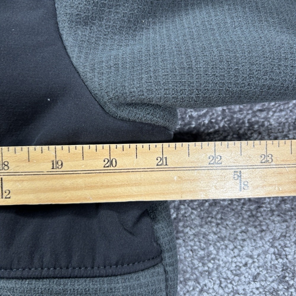 The North Face Denali Jacket Mens Medium Black Polartec Wind Pro Fleece Full Zip - Picture 11 of 12